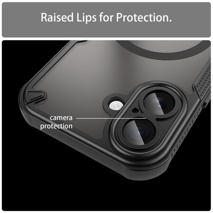 Armor Glaze MagSafe Magnetic Phone Case, For iPhone 17e / 16e, For iPhone 17 Pro Max, For iPhone 17 Pro, For iPhone 17, For iPhone Air
