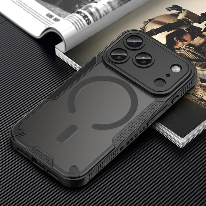 Armor Glaze MagSafe Magnetic Phone Case, For iPhone 17e / 16e, For iPhone 17 Pro Max, For iPhone 17 Pro, For iPhone 17, For iPhone Air