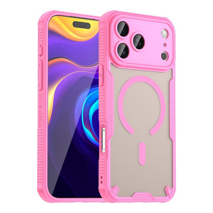 Armor Glaze MagSafe Magnetic Phone Case, For iPhone 17e / 16e, For iPhone 17 Pro Max, For iPhone 17 Pro, For iPhone 17, For iPhone Air
