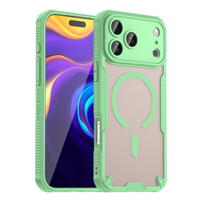 Armor Glaze MagSafe Magnetic Phone Case, For iPhone 17e / 16e, For iPhone 17 Pro Max, For iPhone 17 Pro, For iPhone 17, For iPhone Air