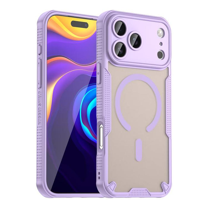 Armor Glaze MagSafe Magnetic Phone Case, For iPhone 17e / 16e, For iPhone 17 Pro Max, For iPhone 17 Pro, For iPhone 17, For iPhone Air