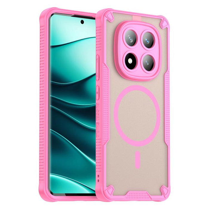 Funda magnética para teléfono Armor Glaze MagSafe, For Redmi Note 15 Pro+ 5G 163.3mm / Poco M8 Pro, For Redmi Note 15 4G / 5G Global 164mm, For Redmi Note 15 Pro 5G Global 163.6mm, For Redmi Note 14 5G Global, For Redmi Note 14 Pro+ 5G                 ...