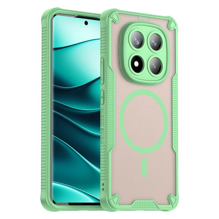Funda magnética para teléfono Armor Glaze MagSafe, For Redmi Note 15 Pro+ 5G 163.3mm / Poco M8 Pro, For Redmi Note 15 4G / 5G Global 164mm, For Redmi Note 15 Pro 5G Global 163.6mm, For Redmi Note 14 5G Global, For Redmi Note 14 Pro+ 5G                 ...