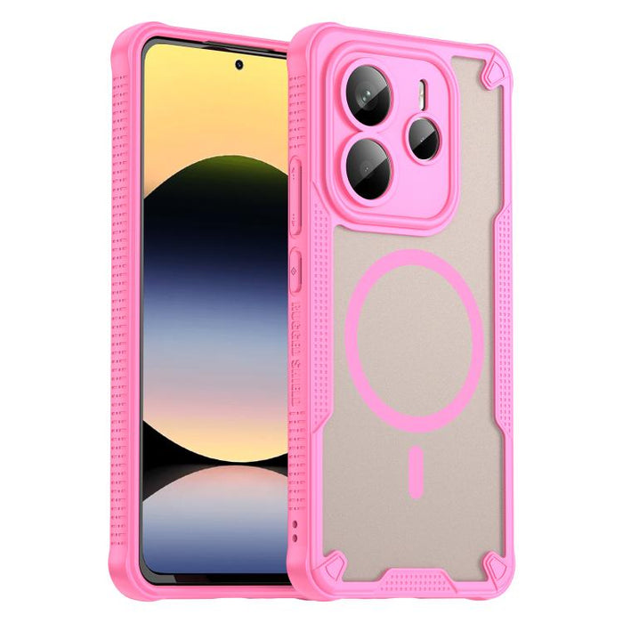 Funda magnética para teléfono Armor Glaze MagSafe, For Redmi Note 15 Pro+ 5G 163.3mm / Poco M8 Pro, For Redmi Note 15 4G / 5G Global 164mm, For Redmi Note 15 Pro 5G Global 163.6mm, For Redmi Note 14 5G Global, For Redmi Note 14 Pro+ 5G                 ...
