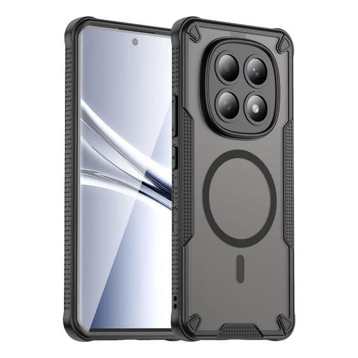Funda magnética para teléfono Armor Glaze MagSafe, For Redmi Note 15 Pro+ 5G 163.3mm / Poco M8 Pro, For Redmi Note 15 4G / 5G Global 164mm, For Redmi Note 15 Pro 5G Global 163.6mm, For Redmi Note 14 5G Global, For Redmi Note 14 Pro+ 5G                 ...