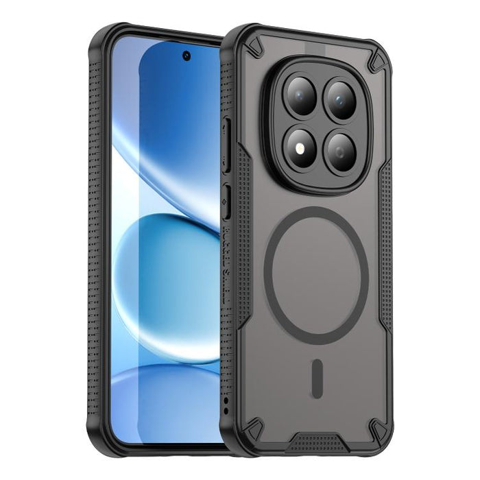 Funda magnética para teléfono Armor Glaze MagSafe, For Redmi Note 15 Pro+ 5G 163.3mm / Poco M8 Pro, For Redmi Note 15 4G / 5G Global 164mm, For Redmi Note 15 Pro 5G Global 163.6mm, For Redmi Note 14 5G Global, For Redmi Note 14 Pro+ 5G                 ...