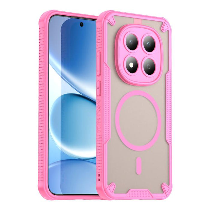 Funda magnética para teléfono Armor Glaze MagSafe, For Redmi Note 15 Pro+ 5G 163.3mm / Poco M8 Pro, For Redmi Note 15 4G / 5G Global 164mm, For Redmi Note 15 Pro 5G Global 163.6mm, For Redmi Note 14 5G Global, For Redmi Note 14 Pro+ 5G                 ...
