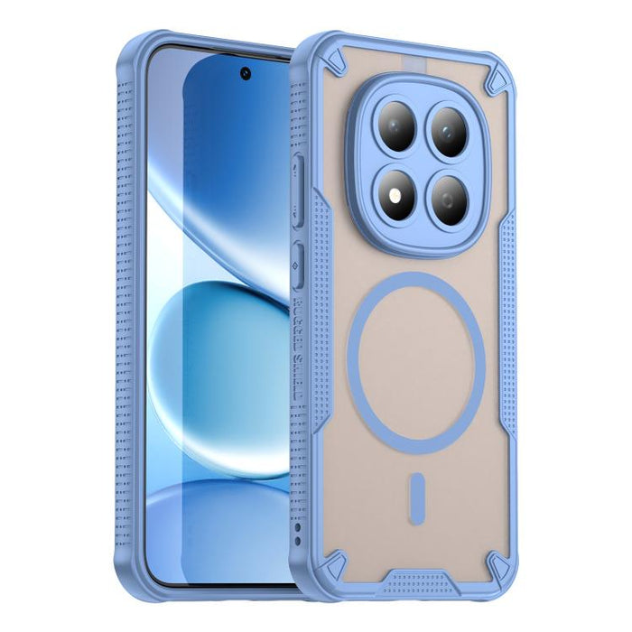 Funda magnética para teléfono Armor Glaze MagSafe, For Redmi Note 15 Pro+ 5G 163.3mm / Poco M8 Pro, For Redmi Note 15 4G / 5G Global 164mm, For Redmi Note 15 Pro 5G Global 163.6mm, For Redmi Note 14 5G Global, For Redmi Note 14 Pro+ 5G                 ...