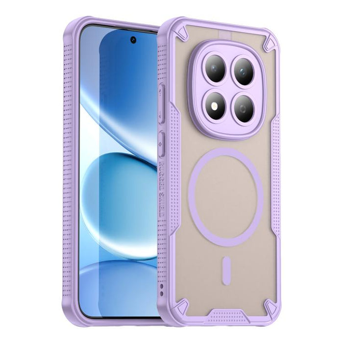 Funda magnética para teléfono Armor Glaze MagSafe, For Redmi Note 15 Pro+ 5G 163.3mm / Poco M8 Pro, For Redmi Note 15 4G / 5G Global 164mm, For Redmi Note 15 Pro 5G Global 163.6mm, For Redmi Note 14 5G Global, For Redmi Note 14 Pro+ 5G                 ...