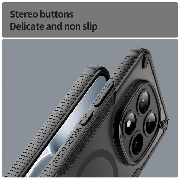 Funda magnética para teléfono Armor Glaze MagSafe, For Redmi Note 15 Pro+ 5G 163.3mm / Poco M8 Pro, For Redmi Note 15 4G / 5G Global 164mm, For Redmi Note 15 Pro 5G Global 163.6mm, For Redmi Note 14 5G Global, For Redmi Note 14 Pro+ 5G                 ...