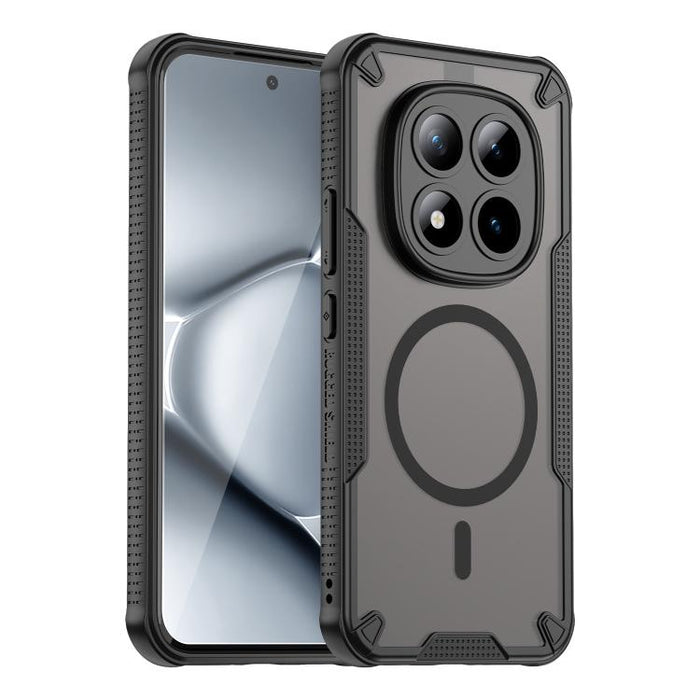 Funda magnética para teléfono Armor Glaze MagSafe, For Redmi Note 15 Pro+ 5G 163.3mm / Poco M8 Pro, For Redmi Note 15 4G / 5G Global 164mm, For Redmi Note 15 Pro 5G Global 163.6mm, For Redmi Note 14 5G Global, For Redmi Note 14 Pro+ 5G                 ...