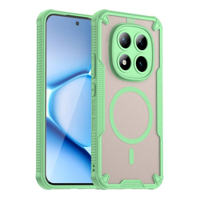 Funda magnética para teléfono Armor Glaze MagSafe, For Redmi Note 15 Pro+ 5G 163.3mm / Poco M8 Pro, For Redmi Note 15 4G / 5G Global 164mm, For Redmi Note 15 Pro 5G Global 163.6mm, For Redmi Note 14 5G Global, For Redmi Note 14 Pro+ 5G                 ...