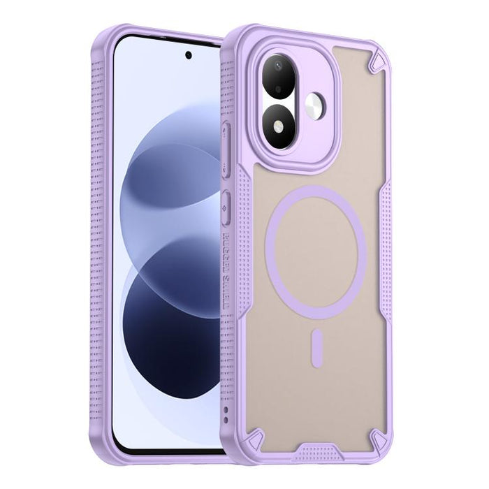 Funda magnética para teléfono Armor Glaze MagSafe, For Redmi Note 15 Pro+ 5G 163.3mm / Poco M8 Pro, For Redmi Note 15 4G / 5G Global 164mm, For Redmi Note 15 Pro 5G Global 163.6mm, For Redmi Note 14 5G Global, For Redmi Note 14 Pro+ 5G                 ...