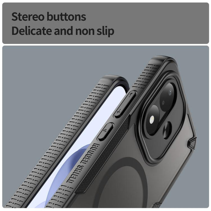 Funda magnética para teléfono Armor Glaze MagSafe, For Redmi Note 15 Pro+ 5G 163.3mm / Poco M8 Pro, For Redmi Note 15 4G / 5G Global 164mm, For Redmi Note 15 Pro 5G Global 163.6mm, For Redmi Note 14 5G Global, For Redmi Note 14 Pro+ 5G                 ...