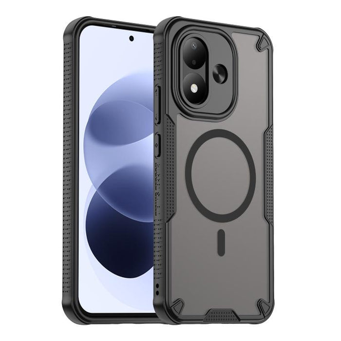Funda magnética para teléfono Armor Glaze MagSafe, For Redmi Note 15 Pro+ 5G 163.3mm / Poco M8 Pro, For Redmi Note 15 4G / 5G Global 164mm, For Redmi Note 15 Pro 5G Global 163.6mm, For Redmi Note 14 5G Global, For Redmi Note 14 Pro+ 5G                 ...
