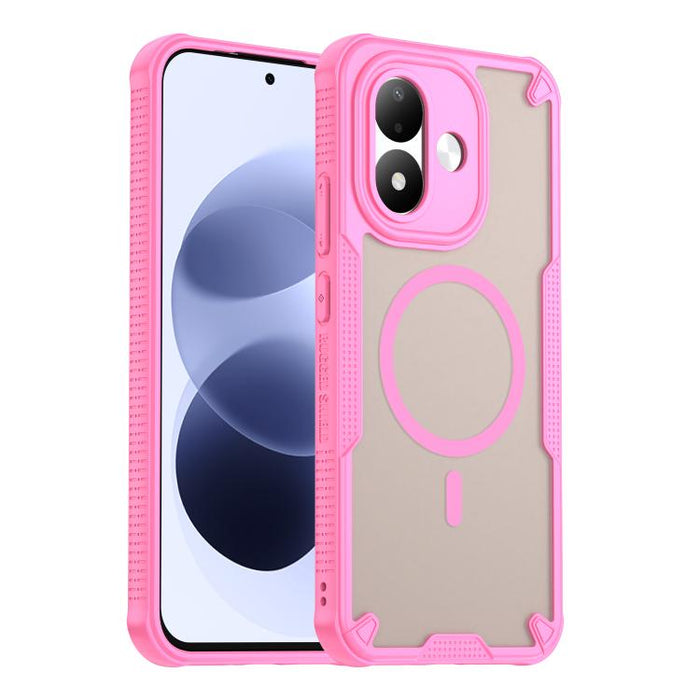 Funda magnética para teléfono Armor Glaze MagSafe, For Redmi Note 15 Pro+ 5G 163.3mm / Poco M8 Pro, For Redmi Note 15 4G / 5G Global 164mm, For Redmi Note 15 Pro 5G Global 163.6mm, For Redmi Note 14 5G Global, For Redmi Note 14 Pro+ 5G                 ...