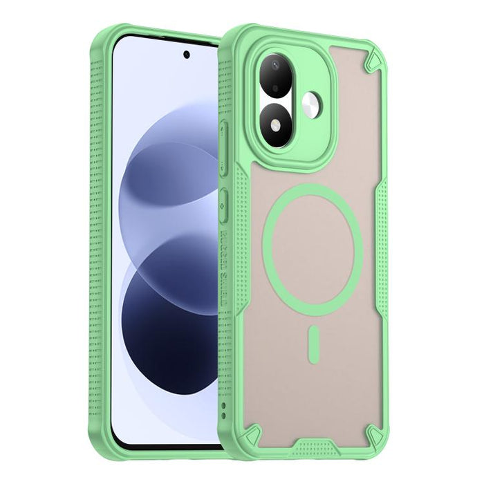 Funda magnética para teléfono Armor Glaze MagSafe, For Redmi Note 15 Pro+ 5G 163.3mm / Poco M8 Pro, For Redmi Note 15 4G / 5G Global 164mm, For Redmi Note 15 Pro 5G Global 163.6mm, For Redmi Note 14 5G Global, For Redmi Note 14 Pro+ 5G                 ...