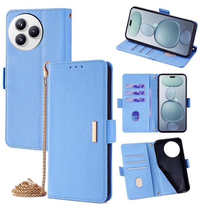 Funda de cuero para teléfono con cadena cruzada, For Xiaomi 17 Pro Max, For Xiaomi 17, For Xiaomi Civi 5 Pro 5G, For Xiaomi 15 Ultra