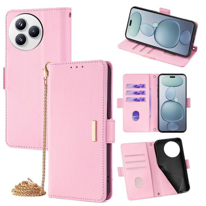 Funda de cuero para teléfono con cadena cruzada, For Xiaomi 17 Pro Max, For Xiaomi 17, For Xiaomi Civi 5 Pro 5G, For Xiaomi 15 Ultra