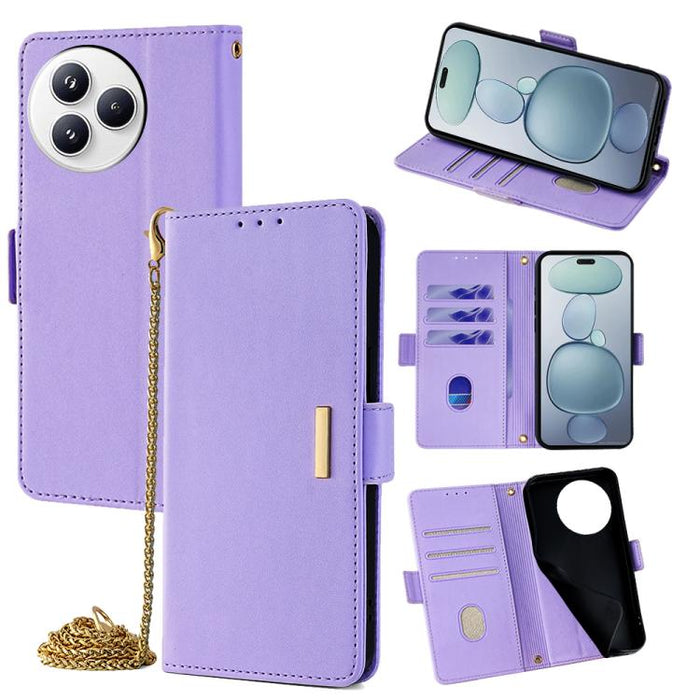 Funda de cuero para teléfono con cadena cruzada, For Xiaomi 17 Pro Max, For Xiaomi 17, For Xiaomi Civi 5 Pro 5G, For Xiaomi 15 Ultra