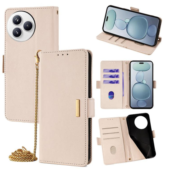 Funda de cuero para teléfono con cadena cruzada, For Xiaomi 17 Pro Max, For Xiaomi 17, For Xiaomi Civi 5 Pro 5G, For Xiaomi 15 Ultra