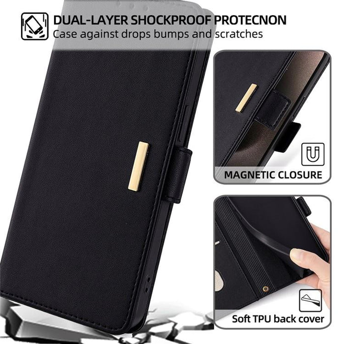 Funda de cuero para teléfono con cadena cruzada, For Xiaomi 17 Pro Max, For Xiaomi 17, For Xiaomi Civi 5 Pro 5G, For Xiaomi 15 Ultra