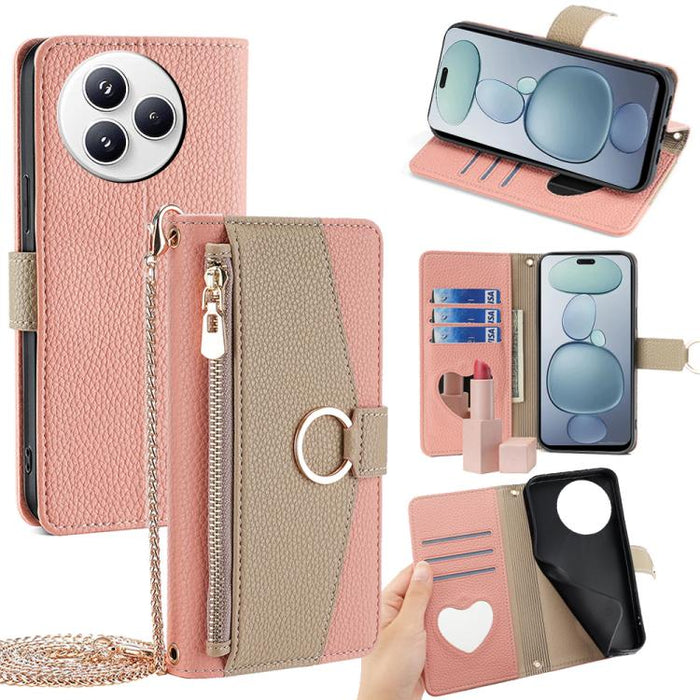Funda para teléfono de piel con textura de lichi cruzada, For Xiaomi 17 Pro Max, For Xiaomi 17 Pro, For Xiaomi 17, For Xiaomi Civi 5 Pro 5G, For Xiaomi 15 Ultra