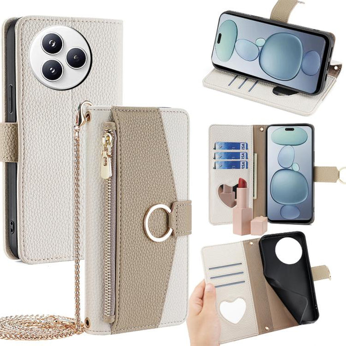 Funda para teléfono de piel con textura de lichi cruzada, For Xiaomi 17 Pro Max, For Xiaomi 17 Pro, For Xiaomi 17, For Xiaomi Civi 5 Pro 5G, For Xiaomi 15 Ultra