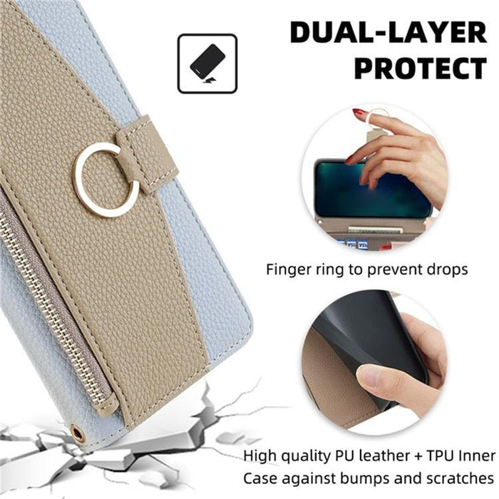 Funda para teléfono de piel con textura de lichi cruzada, For Xiaomi 17 Pro Max, For Xiaomi 17 Pro, For Xiaomi 17, For Xiaomi Civi 5 Pro 5G, For Xiaomi 15 Ultra