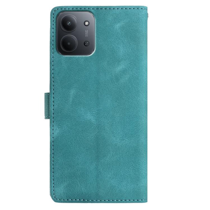 Funda para teléfono de piel sintética con relieve de plumas y tacto suave, For Redmi K90, For Redmi K90 Pro Max, For Redmi 15C 5G / 4G EU 173mm, For Redmi 15 5G / 4G EU 171mm, For Redmi 15C 5G / 4G Global 171mm, For Redmi A5 4G 173.3mm                 ...