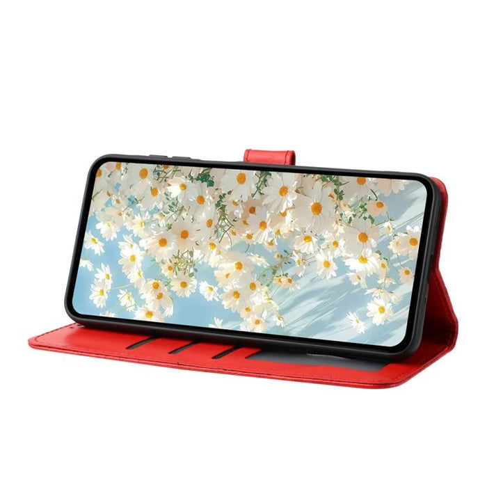 Funda de teléfono de cuero con relieve de margarita, For Redmi A3, For Redmi 13C 4G