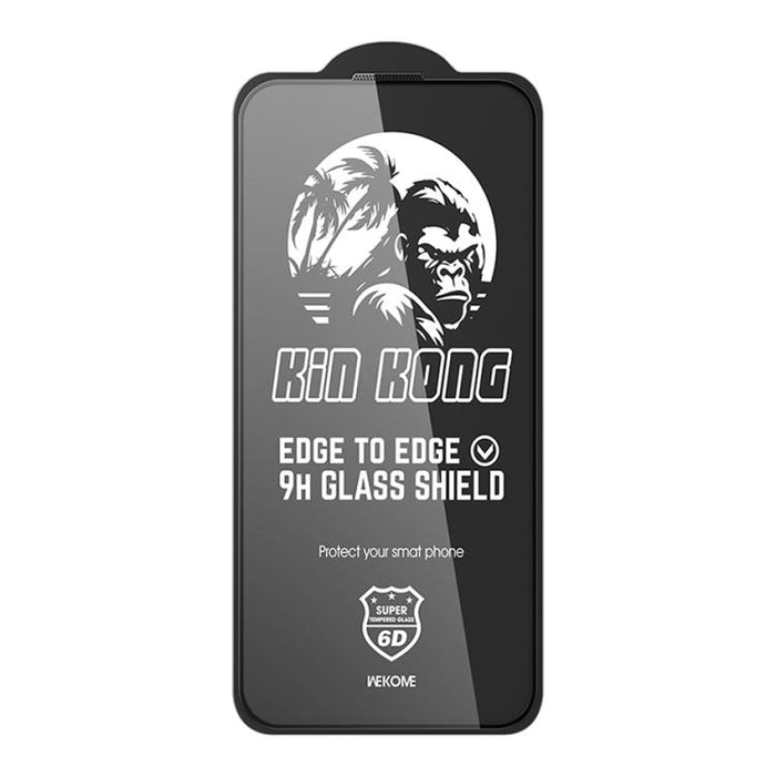 WK WTP-096 Jungle Series Kinkong 6D Curved HD Tempered Glass Film, For iPhone 16 Pro Max, For iPhone 16 Pro, For iPhone 16 Plus / 15 Plus, For iPhone 16 / 15, For iPhone 15 Pro Max, For iPhone 15 Pro
