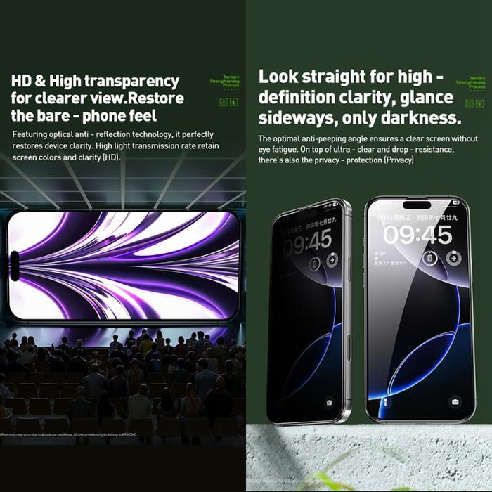 WK WTP-096 Jungle Series Kinkong 6D Curved HD Tempered Glass Film, For iPhone 16 Pro Max, For iPhone 16 Pro, For iPhone 16 Plus / 15 Plus, For iPhone 16 / 15, For iPhone 15 Pro Max, For iPhone 15 Pro