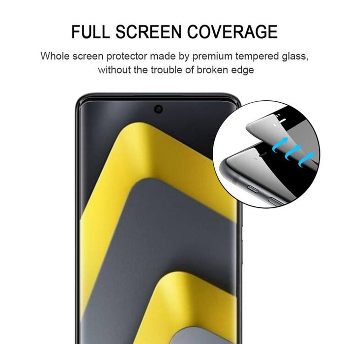 25 láminas de vidrio templado 3D con borde curvo para pantalla completa, For Xiaomi Poco M8 Pro 5G, For Xiaomi Poco M8 5G, For Xiaomi Poco F7
