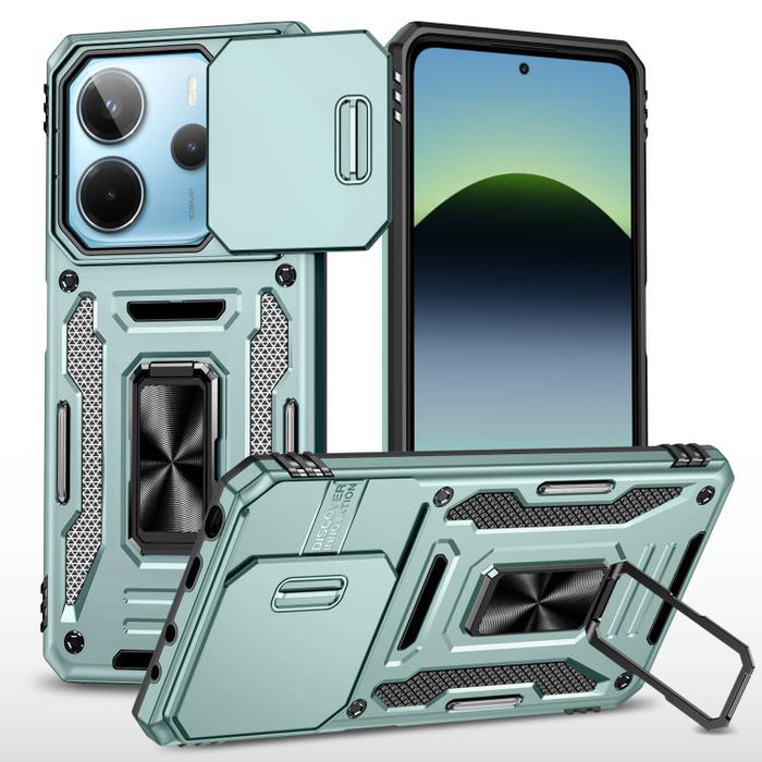 Funda protectora híbrida de PC y TPU para teléfono móvil, For Redmi Note 15 Pro+ 5G Global 163.3mm, For Redmi Note 15 Global 4G / 5G 164mm, For Redmi Note 15 Pro 5G Global 163.6mm, For Redmi 15 5G / 4G EU 171mm, For Redmi 15C 5G / 4G Global 171mm      ...