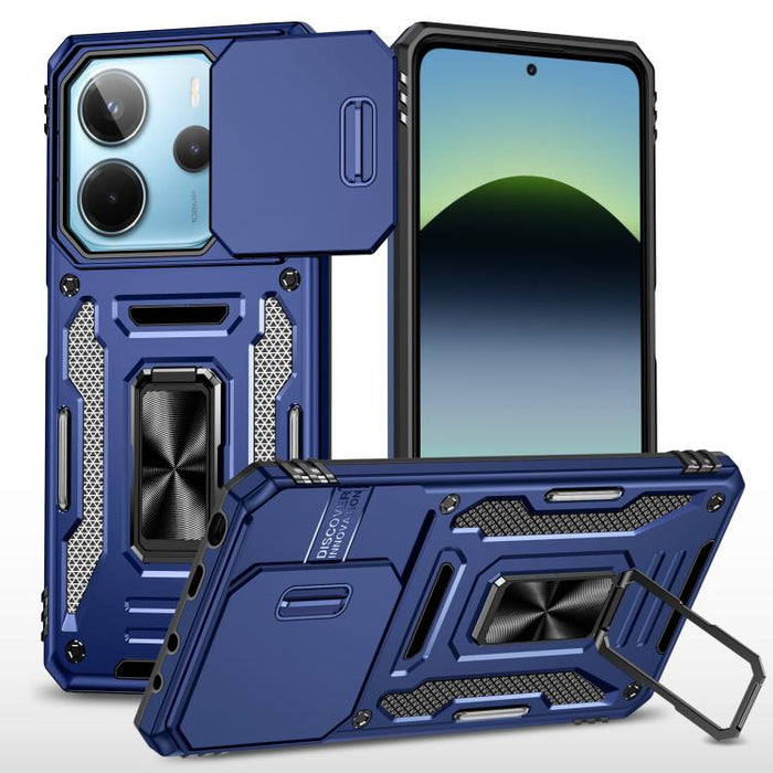 Funda protectora híbrida de PC y TPU para teléfono móvil, For Redmi Note 15 Pro+ 5G Global 163.3mm, For Redmi Note 15 Global 4G / 5G 164mm, For Redmi Note 15 Pro 5G Global 163.6mm, For Redmi 15 5G / 4G EU 171mm, For Redmi 15C 5G / 4G Global 171mm      ...