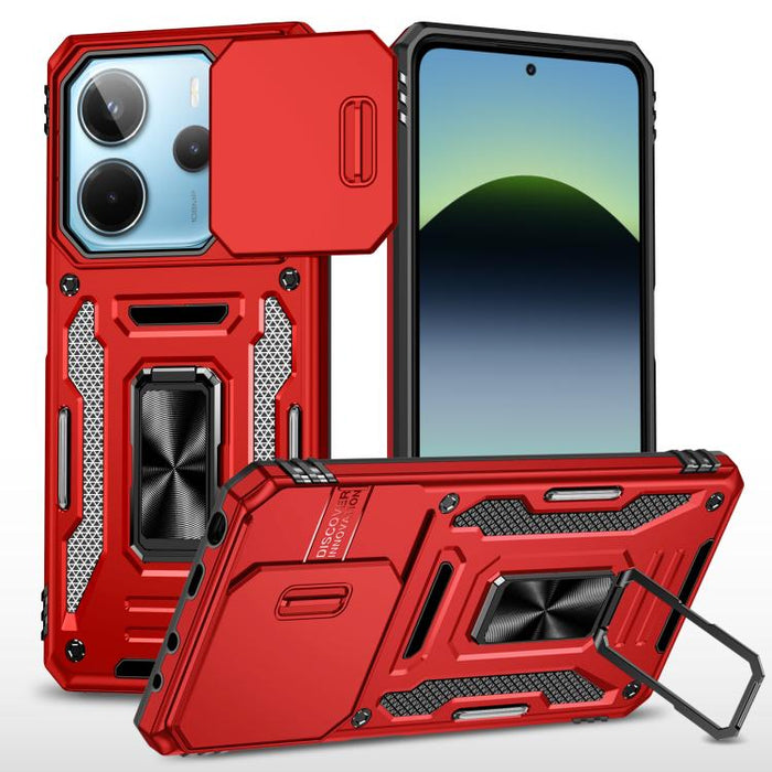 Funda protectora híbrida de PC y TPU para teléfono móvil, For Redmi Note 15 Pro+ 5G Global 163.3mm, For Redmi Note 15 Global 4G / 5G 164mm, For Redmi Note 15 Pro 5G Global 163.6mm, For Redmi 15 5G / 4G EU 171mm, For Redmi 15C 5G / 4G Global 171mm      ...