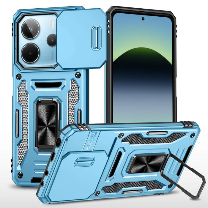 Funda protectora híbrida de PC y TPU para teléfono móvil, For Redmi Note 15 Pro+ 5G Global 163.3mm, For Redmi Note 15 Global 4G / 5G 164mm, For Redmi Note 15 Pro 5G Global 163.6mm, For Redmi 15 5G / 4G EU 171mm, For Redmi 15C 5G / 4G Global 171mm      ...