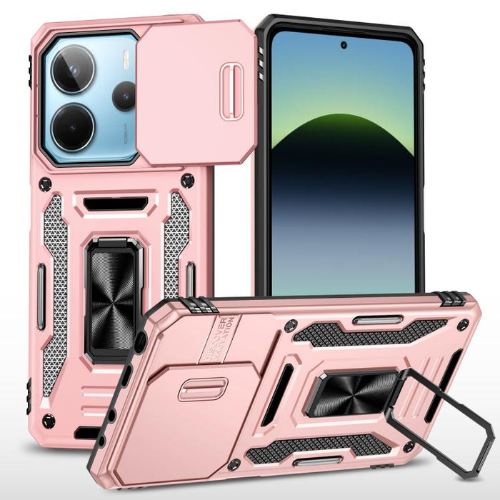 Funda protectora híbrida de PC y TPU para teléfono móvil, For Redmi Note 15 Pro+ 5G Global 163.3mm, For Redmi Note 15 Global 4G / 5G 164mm, For Redmi Note 15 Pro 5G Global 163.6mm, For Redmi 15 5G / 4G EU 171mm, For Redmi 15C 5G / 4G Global 171mm      ...