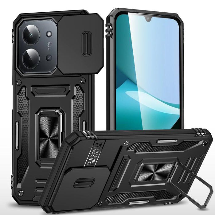 Funda protectora híbrida de PC y TPU para teléfono móvil, For Redmi Note 15 Pro+ 5G Global 163.3mm, For Redmi Note 15 Global 4G / 5G 164mm, For Redmi Note 15 Pro 5G Global 163.6mm, For Redmi 15 5G / 4G EU 171mm, For Redmi 15C 5G / 4G Global 171mm      ...