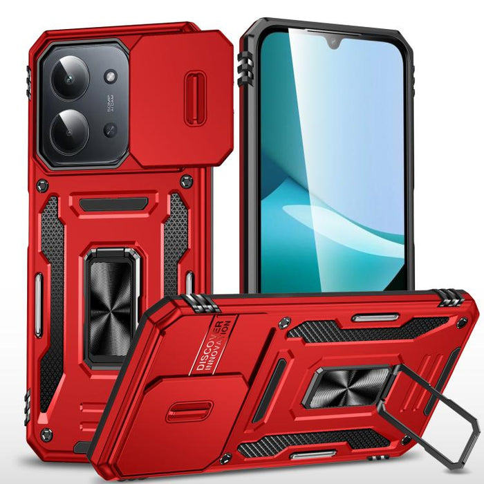 Funda protectora híbrida de PC y TPU para teléfono móvil, For Redmi Note 15 Pro+ 5G Global 163.3mm, For Redmi Note 15 Global 4G / 5G 164mm, For Redmi Note 15 Pro 5G Global 163.6mm, For Redmi 15 5G / 4G EU 171mm, For Redmi 15C 5G / 4G Global 171mm      ...