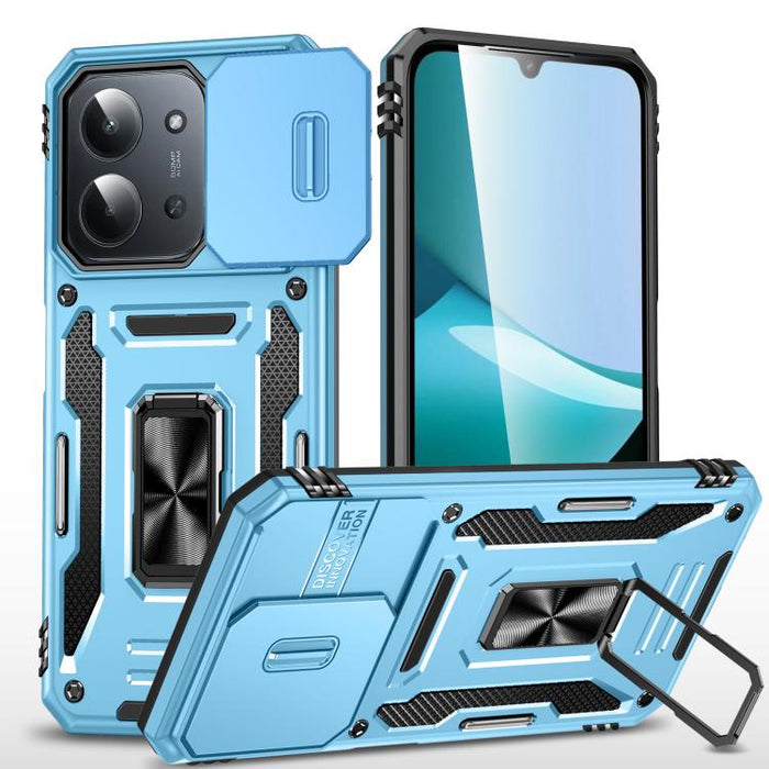 Funda protectora híbrida de PC y TPU para teléfono móvil, For Redmi Note 15 Pro+ 5G Global 163.3mm, For Redmi Note 15 Global 4G / 5G 164mm, For Redmi Note 15 Pro 5G Global 163.6mm, For Redmi 15 5G / 4G EU 171mm, For Redmi 15C 5G / 4G Global 171mm      ...
