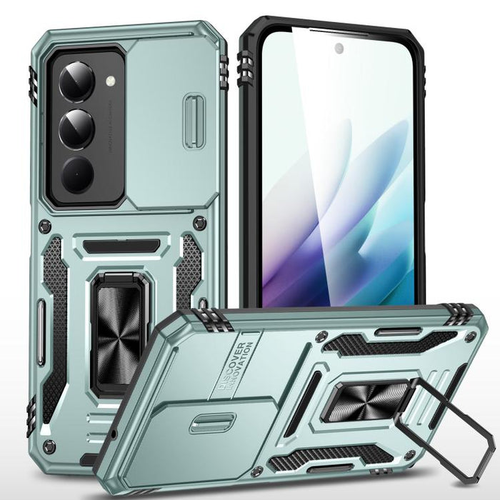 Funda protectora híbrida de PC y TPU para teléfono móvil, For Redmi Note 15 Pro+ 5G Global 163.3mm, For Redmi Note 15 Global 4G / 5G 164mm, For Redmi Note 15 Pro 5G Global 163.6mm, For Redmi 15 5G / 4G EU 171mm, For Redmi 15C 5G / 4G Global 171mm      ...