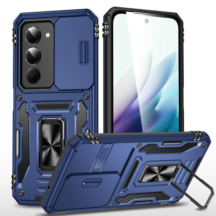 Funda protectora híbrida de PC y TPU para teléfono móvil, For Redmi Note 15 Pro+ 5G Global 163.3mm, For Redmi Note 15 Global 4G / 5G 164mm, For Redmi Note 15 Pro 5G Global 163.6mm, For Redmi 15 5G / 4G EU 171mm, For Redmi 15C 5G / 4G Global 171mm      ...