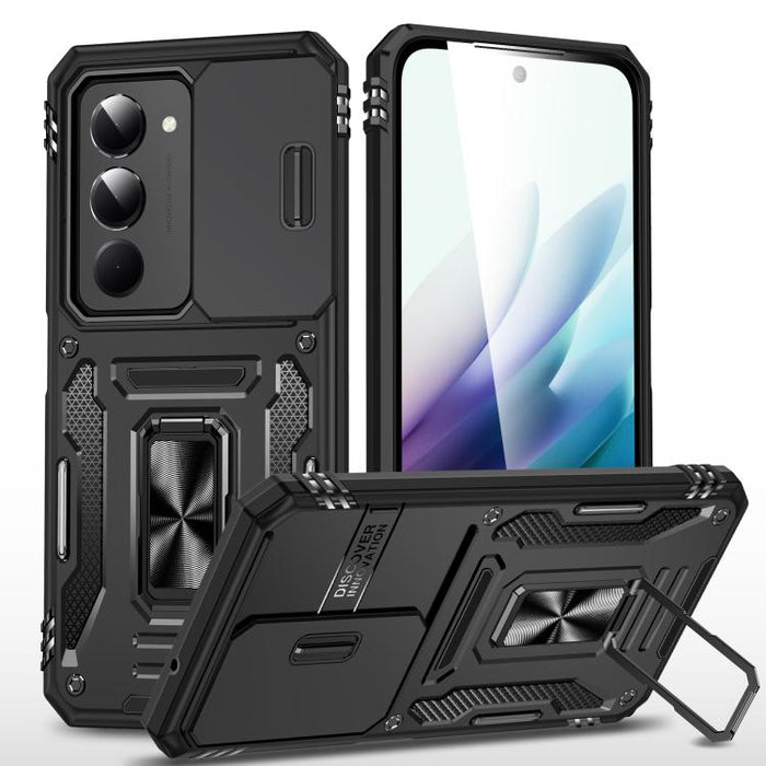 Funda protectora híbrida de PC y TPU para teléfono móvil, For Redmi Note 15 Pro+ 5G Global 163.3mm, For Redmi Note 15 Global 4G / 5G 164mm, For Redmi Note 15 Pro 5G Global 163.6mm, For Redmi 15 5G / 4G EU 171mm, For Redmi 15C 5G / 4G Global 171mm      ...