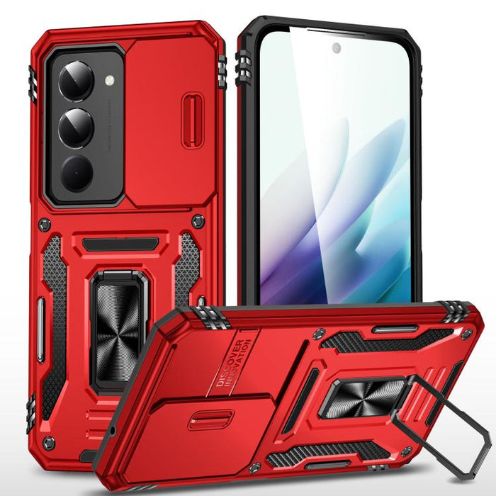 Funda protectora híbrida de PC y TPU para teléfono móvil, For Redmi Note 15 Pro+ 5G Global 163.3mm, For Redmi Note 15 Global 4G / 5G 164mm, For Redmi Note 15 Pro 5G Global 163.6mm, For Redmi 15 5G / 4G EU 171mm, For Redmi 15C 5G / 4G Global 171mm      ...