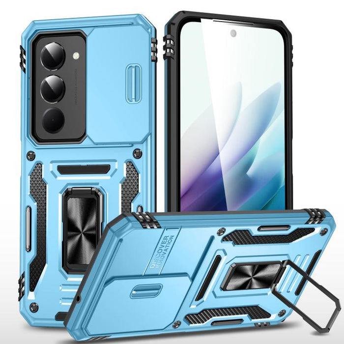 Funda protectora híbrida de PC y TPU para teléfono móvil, For Redmi Note 15 Pro+ 5G Global 163.3mm, For Redmi Note 15 Global 4G / 5G 164mm, For Redmi Note 15 Pro 5G Global 163.6mm, For Redmi 15 5G / 4G EU 171mm, For Redmi 15C 5G / 4G Global 171mm      ...