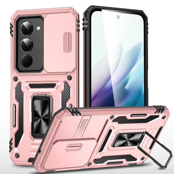 Funda protectora híbrida de PC y TPU para teléfono móvil, For Redmi Note 15 Pro+ 5G Global 163.3mm, For Redmi Note 15 Global 4G / 5G 164mm, For Redmi Note 15 Pro 5G Global 163.6mm, For Redmi 15 5G / 4G EU 171mm, For Redmi 15C 5G / 4G Global 171mm      ...