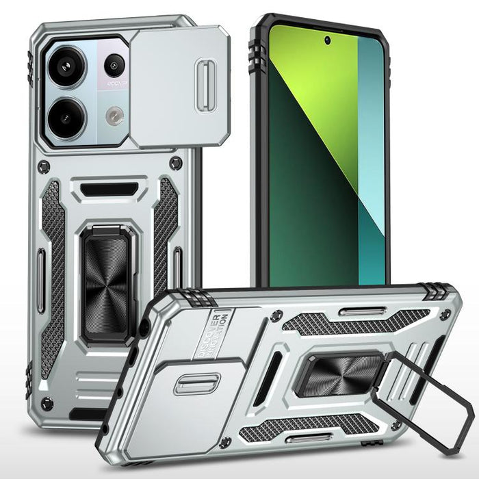 Funda protectora híbrida de PC y TPU para teléfono móvil, For Redmi Note 15 Pro+ 5G Global 163.3mm, For Redmi Note 15 Global 4G / 5G 164mm, For Redmi Note 15 Pro 5G Global 163.6mm, For Redmi 15 5G / 4G EU 171mm, For Redmi 15C 5G / 4G Global 171mm      ...