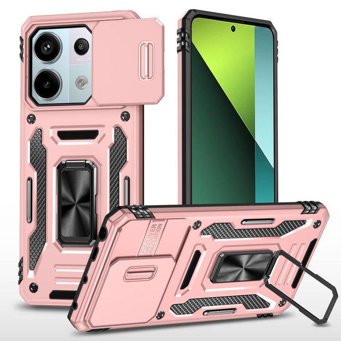 Funda protectora híbrida de PC y TPU para teléfono móvil, For Redmi Note 15 Pro+ 5G Global 163.3mm, For Redmi Note 15 Global 4G / 5G 164mm, For Redmi Note 15 Pro 5G Global 163.6mm, For Redmi 15 5G / 4G EU 171mm, For Redmi 15C 5G / 4G Global 171mm      ...